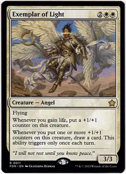 MTG Foundations Exemplar of Fate (Rare) - Image 1