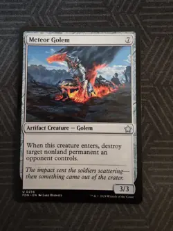 mtg meteor golem foundations - Image 1