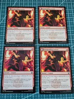 MTG x4 Firebending Lesson Avatar: The Last Airbender - Image 1