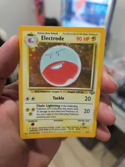 Pokemon TCG Cards Electrode 2/64 Jungle Holo Rare LP-MP - Image 3