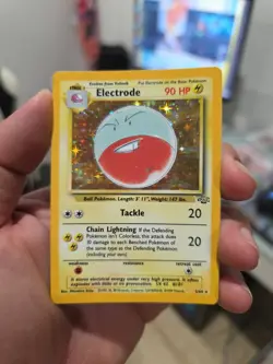 Pokemon TCG Cards Electrode 2/64 Jungle Holo Rare LP-MP - Image 4