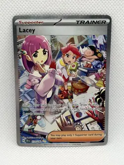 Lacey 172/142 Scarlet & Violet: Stellar Crown Holo Pokemon TCG SIR Rare - Image 1