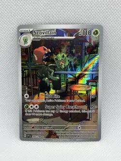 Scovillain 202/198 Pokemon SV01: Scarlet & Violet Base Set Illustration Rare NM - Image 1
