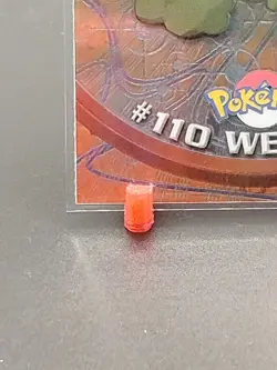 2000 Topps Pokemon TV Animation Edition Series 1 Weezing #110 - Image 4