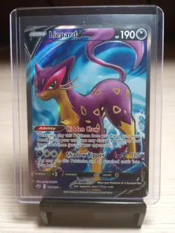 Liepard V (Full Art) 180/198 Holo - Pokemon SWSH06: Chilling Reign M/NM - Image 1