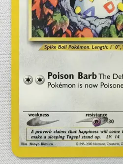 Togepi Pokemon 51/111 Neo Genesis Regular LP - Image 5