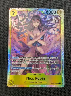 EB03-055 Nico Robin - Super Rare Heroines Edition Near Mint One Piece Card Game - Image 1