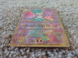 Ancient Mew Holo Holographic Pokemon Card Promo 1999-2000 Wizards Rare Gamefreak - Image 2