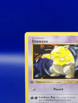 Drowzee 49/102 1st Edition Shadowless Base Set Pokemon Card TCG WOTC 1999 NM - Image 4