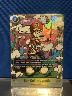 FB03-139 Dragon Ball Super Card Son Gohan: Youth SCR Holo Standard 20000 Power - Image 1