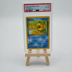 1999 POKEMON FOSSIL 1ST ED #53 PSYDUCK PSA 6 - Image 1
