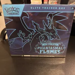 Pokemon TCG: Phantasmal Flames Elite Trainer Box ETB - Sealed & New ✅ - Image 1