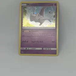 Mewtwo SM77 Black Star Promo Holo LP Pokemon TCG - Image 1