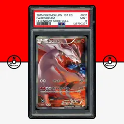 Pokemon PSA 9 SET Reshiram Zekrom 002 009 027 Legendary Shine CP2 Japanese - Image 3
