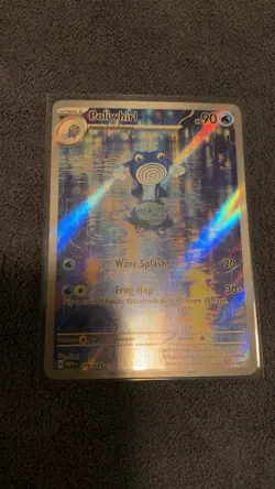 Poliwhirl 176/165 Illustration Rare Pokemon TCG 151 PSA 10 CONTENDER - Image 1