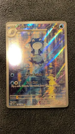 Poliwhirl 176/165 Illustration Rare Pokemon TCG 151 PSA 10 CONTENDER - Image 4