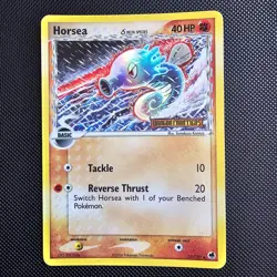 Horsea 31/101 - Pokemon 2006 Reverse Holo Stamped Ex Dragon Frontiers NM - Image 1