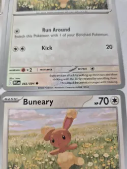 4x Buneary 083/094 ME02 Phantasmal Flames PFL Pokemon TCG English Deck Building - Image 3
