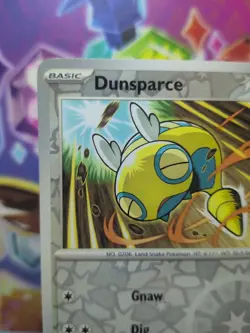 Pokemon TCG Temporal Forces Dunsparce - 128/162 - Common - Reverse Holo - NM/M - Image 2