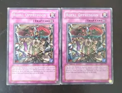 Yugioh Royal Oppression LOD-091 Rare 2 Card Lot - Image 1