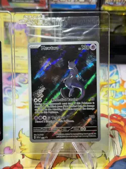 Pokemon Scarlet & Violet Mew EX and Mewtwo Promo Cards Sealed - Image 2