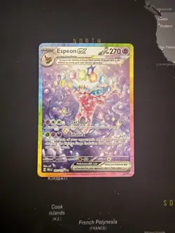Espeon EX Sir 155/131 Prismatic Evolutions Pokemon TCG Card - Image 1