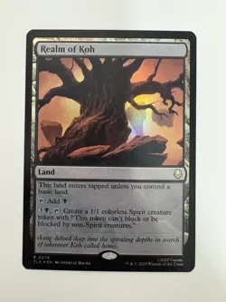 Realm of Koh Foil MTG Magic the Gathering Card NM Near Mint TLA - Image 1