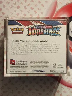 Pokemon TCG Sword & Shield Battle Styles Booster Box SEALED w/ Acrylic - Image 3