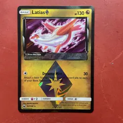 Latias 106/168 Rare Holo Prism Star 2018 Celestial Storm Pokemon TCG - Image 1