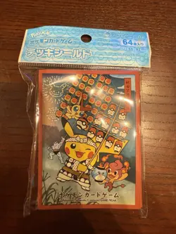 Festival Pikachu Pokemon Center Japan Deck Sleeves FULL SET OF 5 New - Image 2