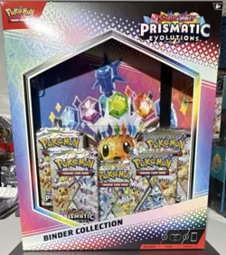 Pokemon Scarlet & Violet Prismatic Evolutions Binder Collection - Image 1