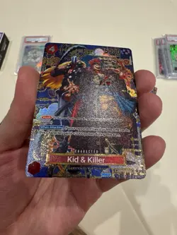One Piece Kid & Killer - EB01-003 (SP) The Azure Sea's Seven Foil Custom Card - Image 3