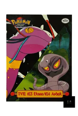 Topps Pokemon TV12 Ekans #23 Arbok #24 1st Print Blue Logo 1999 Nintendo Card NM - Image 1