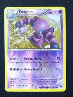 Drapion 54/122 Reverse Holo played - Pokemon Card #6O4 - Image 1