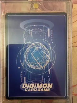 Bandai Digimon Omnimon BT1-084 SR Ultimate Cup Winner Card. - Image 2