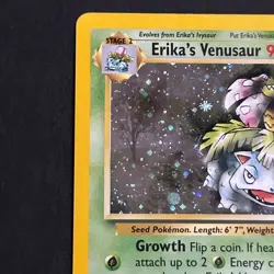 Erika's Venusaur 4/132 Gym Challenge Holo Rare Pokemon Card - Image 2