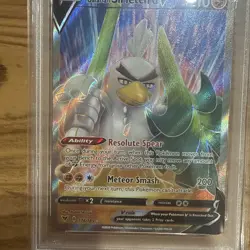 POKEMON CARD GALARIAN SIRFETCH'D V FA ULTRA RARE VIVID VOLTAGE 174/185 PSA 9 TCG - Image 2