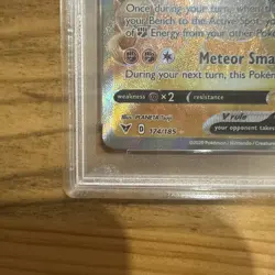 POKEMON CARD GALARIAN SIRFETCH'D V FA ULTRA RARE VIVID VOLTAGE 174/185 PSA 9 TCG - Image 5