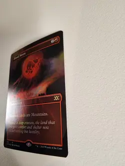 MTG Double Masters Blood Moon Foil Borderless Card NM Condition - Image 5