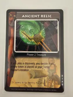 Tomb Raider CCG B148 - Ancient Relic - Big Guns Rare Card - Image 1