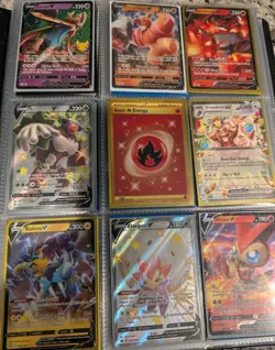 Pokemon Binder Collection 207 Cards (GX, EX, VStar, V, And More) - Image 1