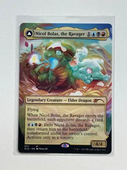 Nicol Bolas the Ravager Display Commander (Thick Stock) Secret Lair Drop | MTG - Image 1