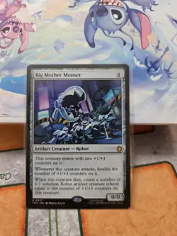 Big Mother Mouser Rare MTG Ninja Turtles Commander - Image 1