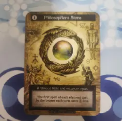 Sorcery: Philosopher's Stone (Beta)(Unique) - Image 1