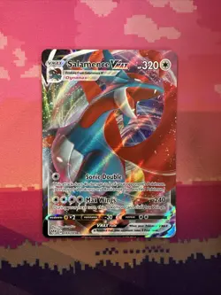 Pokemon Card Salamence VMAX 144/189 Ultra Rare Darkness Ablaze Near Mint - Image 1