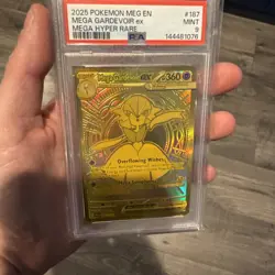 Mega Gardevoir ex 187/132 Me01: Mega Evolution Holo Pokemon PSA 9 - Image 2