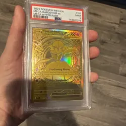 Mega Gardevoir ex 187/132 Me01: Mega Evolution Holo Pokemon PSA 9 - Image 4