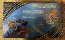 Pokemon Mega Charizard X ex Ultra Premium Collection Box Sealed New UPC - Image 2