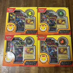 Pokemon TCG Pokemon Day 2026 Collection Box 30th Anniversary x4 (2 swirl promo) - Image 1