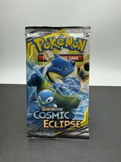 Pokemon Pokemon Cosmic Eclipse Booster Pack (Blastoise & Piplup Art) SPB-TS 112 - Image 1
